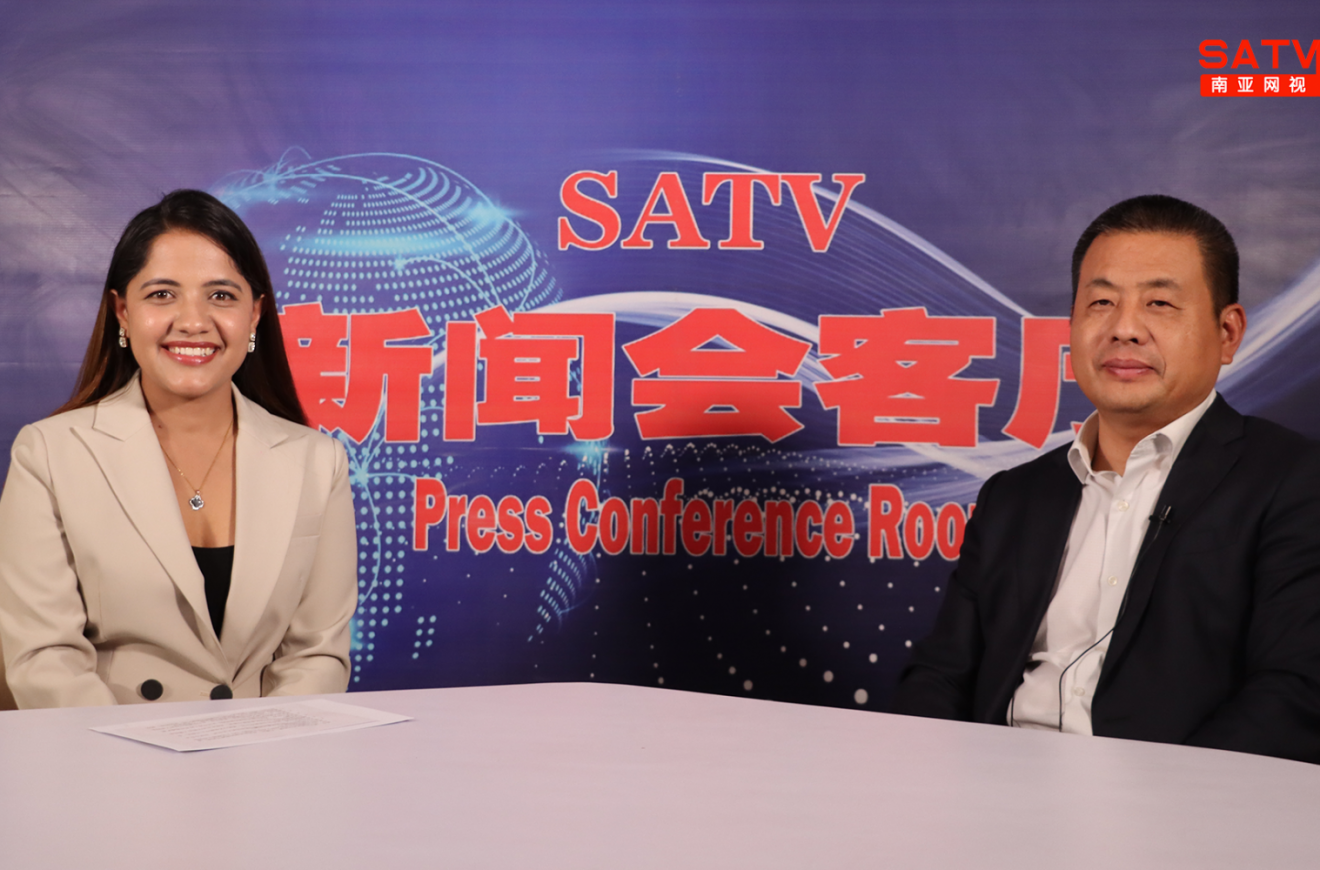 南亚网视《SATV新闻会客厅》专访喜马拉雅航空总裁周恩永：云端架虹桥 翼展新丝路