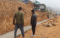 ओख्रेको सहिद गेट-हुर्वु भञ्ज्याङ सडक स्तरोन्नति