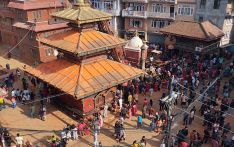 सिन्दुर खेलेर भक्तपुरमा मनाइयो सुथसिया जात्रा