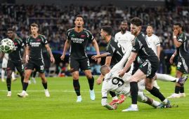 Real Madrid 1-2 Arsenal (Agg 1-5): Bukayo Saka and Gabriel Martinelli strike as Gunners dump out holders to reach Champions League semi-final