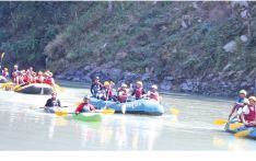 Tourists flock Sunkoshi, Bhote Koshi for rafting