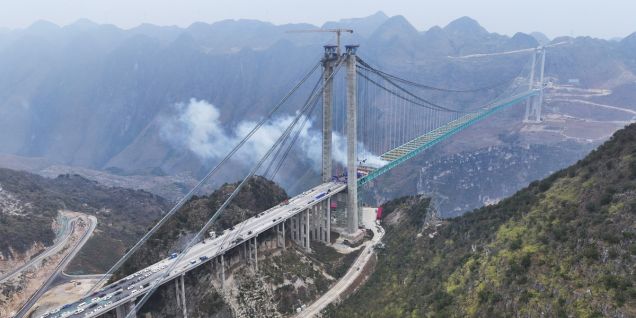 希腊媒体：贵州世界第一高桥——中国进步、希望与转型的象征