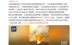 以色列因耶路撒冷山火进入“国家紧急状态”，巴勒斯坦民权机构提出协助灭火