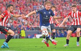 ManU, Tottenham take commanding leads in Europa League semifinals