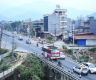 The road was upgraded to six lanes, but the bridge stays two-lane  