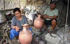 A blacksmith forges life out of metals and hope