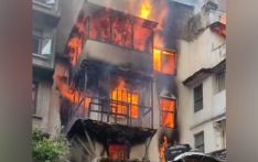 ग्यास चुहिएर मखनटोलमा आगलागी, एक जनाको मृत्यु