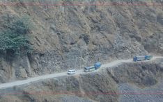 हिल्सा जोड्ने सडक निर्माणमा लापरबाही, साँघुरो सडकले जोखिम बढ्दो