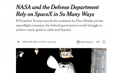 SpaceX龙飞船“退役”风波：马斯克与特朗普争执或影响美国太空布局