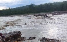 East-West Highway obstructed