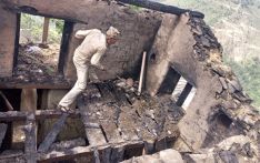आगलागीले घर जलेपछि परिवारको बिचल्ली