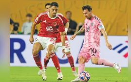 Messi denied late winner in Club World Cup opener