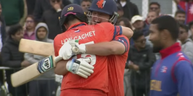 Nepal slip against Netherlands in nail-biting third super over