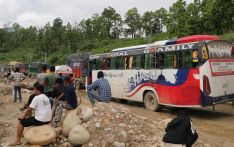 Butwal-Narayangadh road completely blocked