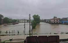 धनगढीमा दुई सय मिलिमिटर वर्षा, ठाउँ ठाउँमा डुबान