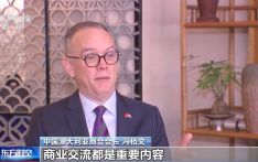 专访中国澳大利亚商会会长：建立良好对华经贸关系是澳方关键事项