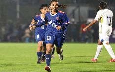 Nepal triumphs on Mina’s hat-trick
