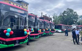 Mahanagar Yatayat Launches a dozen electric bus service