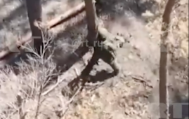 画面曝光！俄士兵徒手抓住乌军无人机并当场拍毁