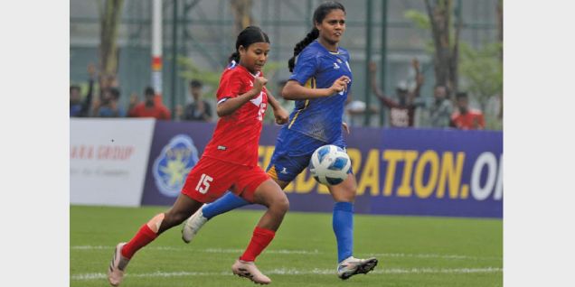 Nepali girls crush Sri Lanka 7–0