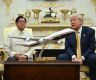 与马科斯见面，特朗普称“与中国相处得很好”