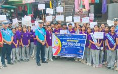 रौतहटमा एक वर्षमा ट्राफिक कारबाहीबाट १ करोड ४७ लाख राजस्व सङ्कलन,  दुर्घटनामा ६६ को ज्यान गयो