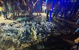 菲律宾一车辆坠入峡谷 至少8人死亡