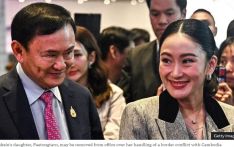 Thai court dismisses former PM Thaksin's royal insult case
