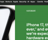 苹果发布会前瞻：最薄 iPhone Air、矩形三摄 Pro与折叠屏预告齐曝光