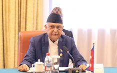  प्रधानमन्त्री ओली र लाओसका राष्ट्रपति थोंगलुन सिसुलिथबीच द्विपक्षीय बैठक