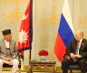 Prime Minister Oli holds bilateral meeting with Russian President Putin 