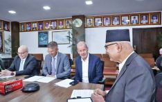 DPM Paudel, World Bank Vice President Zutt meet