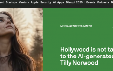 人工智能演员蒂莉·诺伍德面临好莱坞和名人的强烈反对