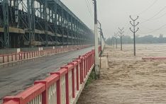 All 56 gates of Koshi Barrage open: urged to remain alert