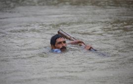 KMC evacuates 393 people at risk of flood, no human casaulty reported