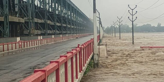 All 56 gates of Koshi Barrage open: urged to remain alert