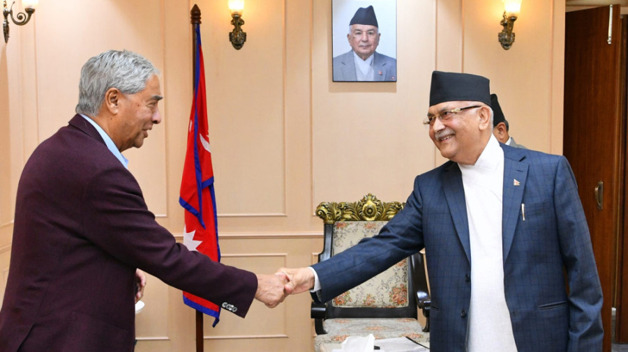 After losing power, Congress and UML in leadership crisis