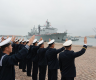 中国海军第48批护航编队起航赴亚丁湾
