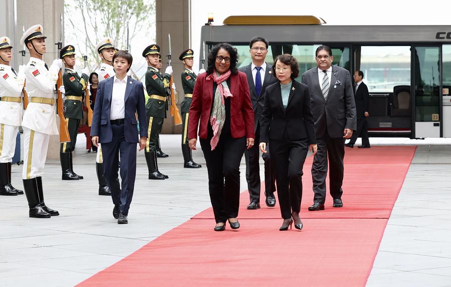Interview China shows global leadership in advancing women's development, says Sri Lankan PM