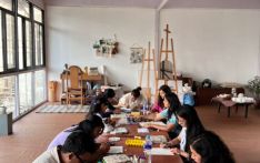 At Kalashala’s open studio, everyone is an artist