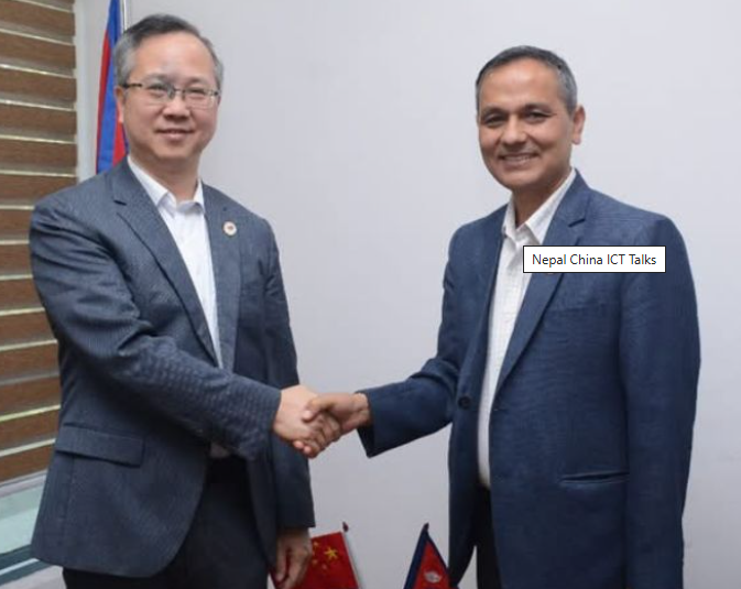 Home Minister Aryal and Chinese Ambassador Advance BRI and ICT Cooperation
