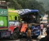 सातवटा सवारीसाधन एकापसमा ठक्कर खाँदा २१ जना घाइते