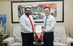 驻马尔代夫大使孔宪华会见马尔代夫旅行社与旅游运营商协会CEO巴萨姆·亚当