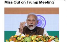 莫迪或缺席东盟峰会 无缘与特朗普会面