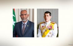 马尔代夫总统就泰国王太后逝世向泰国国王致唁电