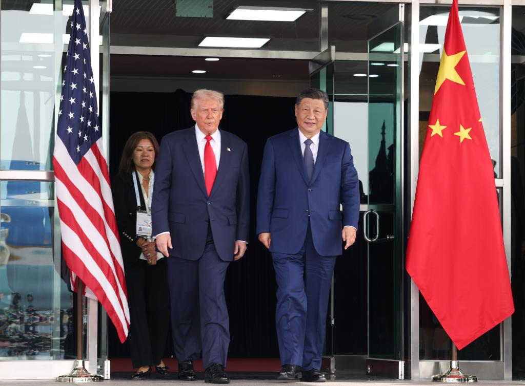 Xi, Trump meet in Busan to steady ties, shore up global confidence x4