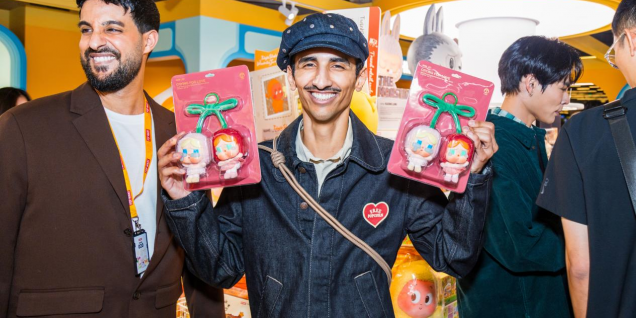 泡泡玛特中东首店盛大开业！全球首家24小时营业门店提供更多陪伴