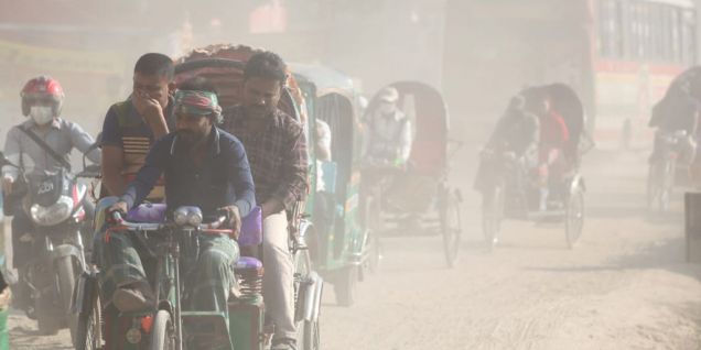 报告显示孟加拉空气质量危机加剧