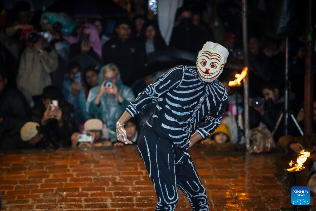 Kartik Naach festival celebrated in Lalitpur, Nepal
