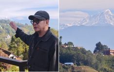 李连杰再访尼泊尔 赞叹喜马拉雅山壮丽风光